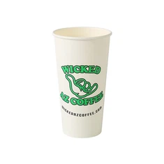 Jednokratna papirnata čaša s jednom zidom